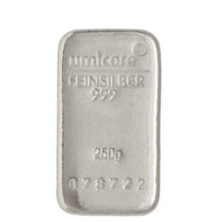 Sell 250-Gram-Umicore-Silver-Bar