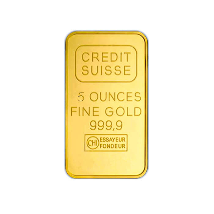Sell 5 oz Gold Bullion Bar Online Today