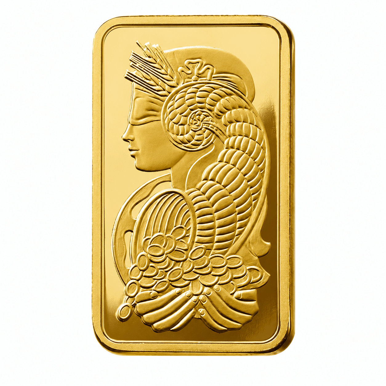 2.5 Gram PAMP Gold Bar Lady Fortuna