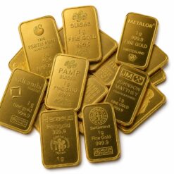 Buy 1 Gram Gold Bar Stack