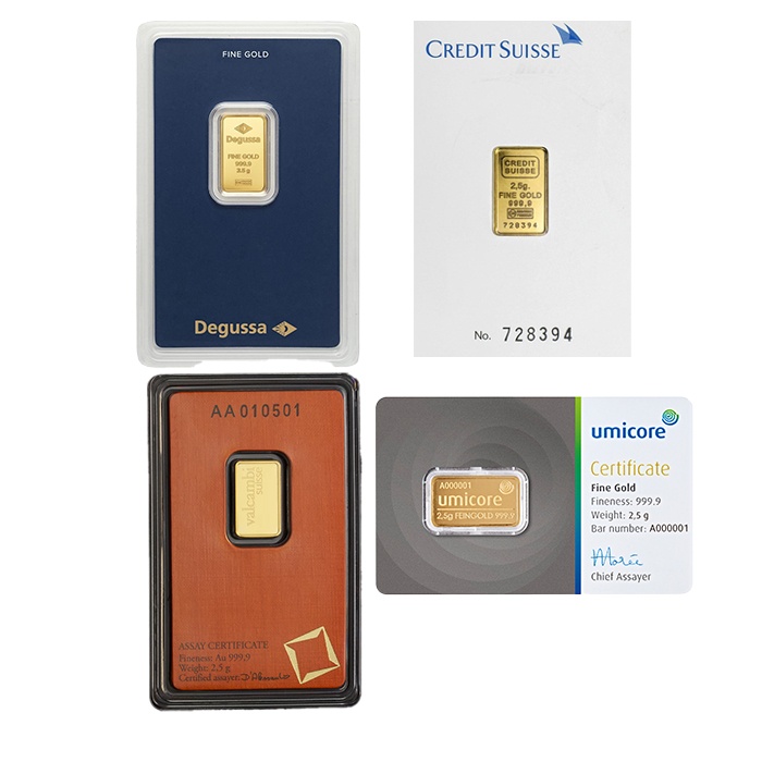 2.5g Gold Bar Best Value