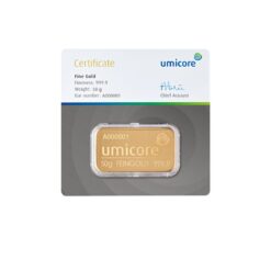 50 Gram Umicore Gold Bar 50g