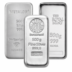 500g Silver Bar Best Value