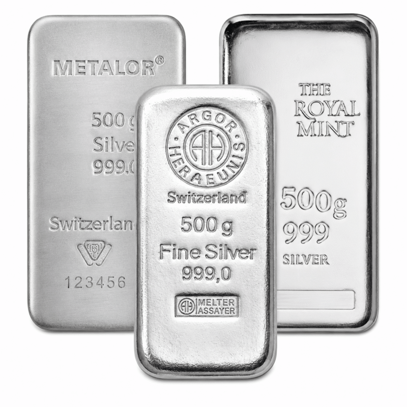 500g Silver Bar Best Value