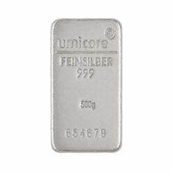 500 Gram Umicore Silver Bar 500g