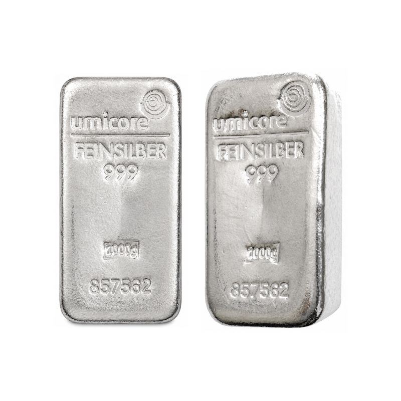 1 Kilo Umicore Silver Bar 1kg