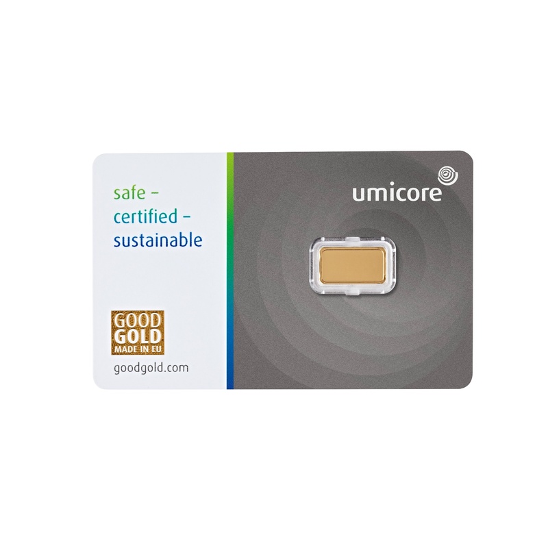 Umicore 1g Gold Bar
