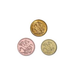 Half Gold Sovereign Coin Best Value Obverse