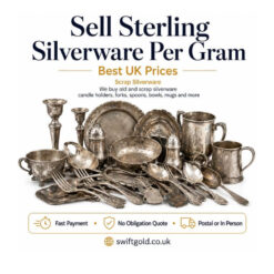 Sell Sterling Silver Silverware per gram