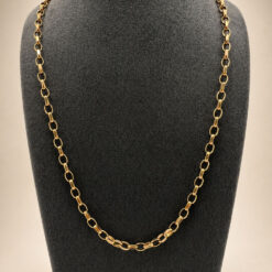 9ct Belcher Chain 24 inch Mens Chain