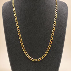 9ct Curb Chain 18.5 inches Mens Chain