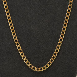 9ct Curb Chain 19.5 inches Mens Chain gold CH-9-0007