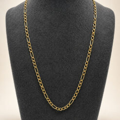 9ct Figaro Chain 18 inches Mens Chain