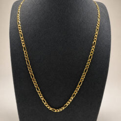 9ct Figaro Chain 20 inches Mens Chain