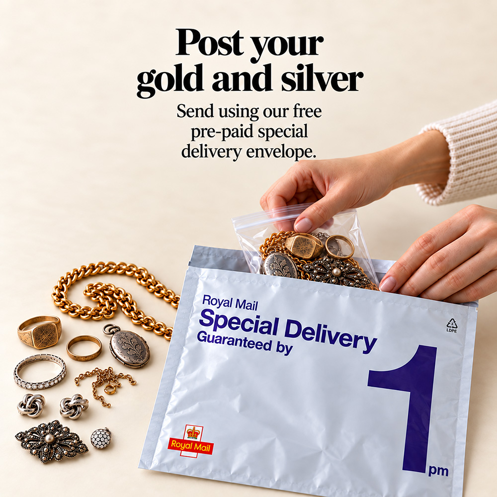 Post My Gold and Silver for the Best Prices UK