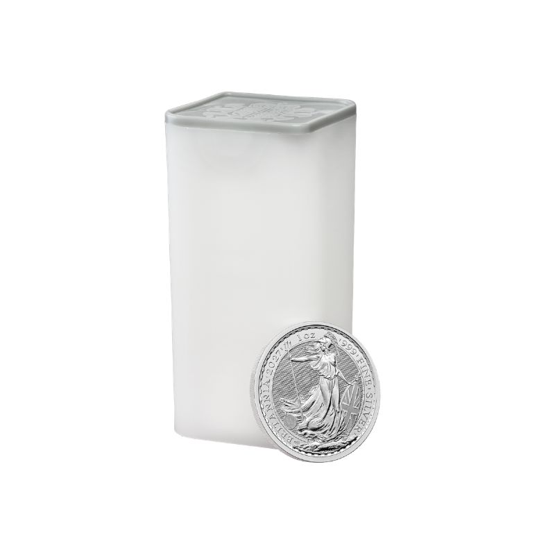 2027 Silver Britannia 1oz Full Tube