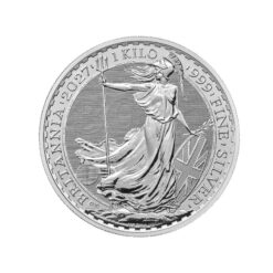2027 Silver Britannia Coin 1 Kilo Reverse 30 Anniversary Special Edition