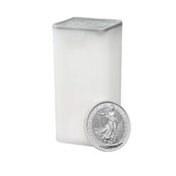 2027 Silver Britannia Coin 1oz Full Tube 30 Anniversary Edition